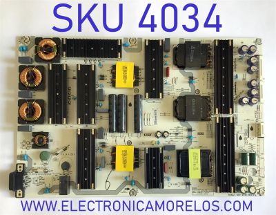 FUENTE DE PODER PARA TV HISENSE ULED / NUMERO DE PARTE 264781 / RSAG7.820.9297/ROH / HLP-7587WE / E166702 / CQC13134095636 / PANEL HD750V6U81-TAL3K1\S0\FJ\FM\ROH / DISPLAY ST7461D01-6 VER.2.1 / MODELO 75H8G
